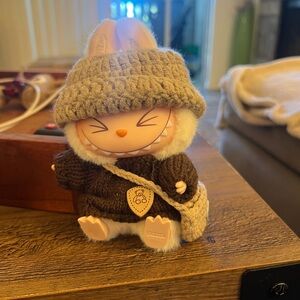 Authentic labubu Sisi Have a Seat